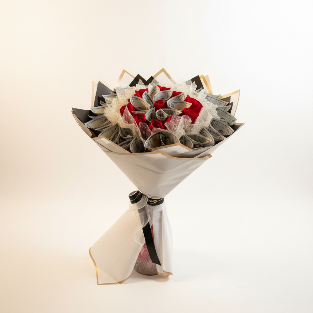 Money Rose Bouquet